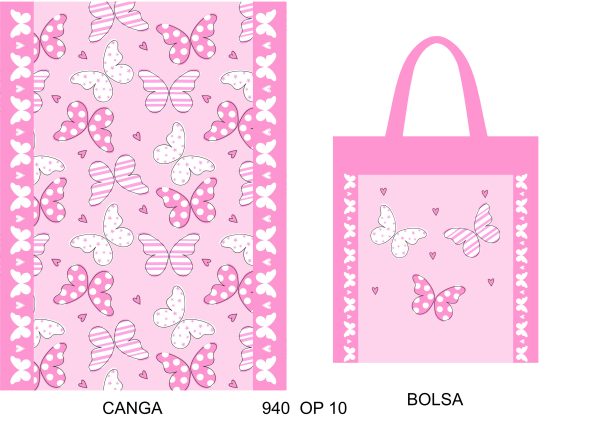 10 Kits Praia (Canga+Bolsa ) Estampada - Image 11