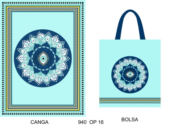 10 Kits Praia (Canga+Bolsa ) Estampada - Image 35