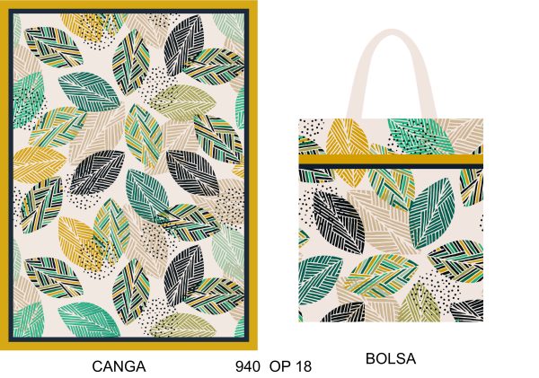 10 Kits Praia (Canga+Bolsa ) Estampada - Image 18