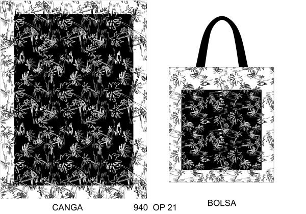 10 Kits Praia (Canga+Bolsa ) Estampada - Image 40