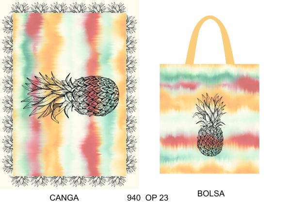 10 Kits Praia (Canga+Bolsa ) Estampada - Image 42