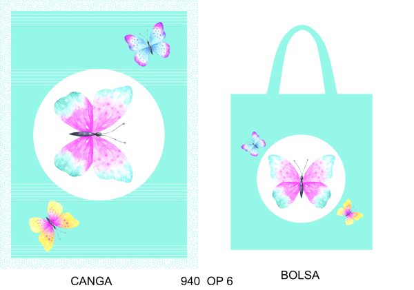 10 Kits Praia (Canga+Bolsa ) Estampada - Image 7